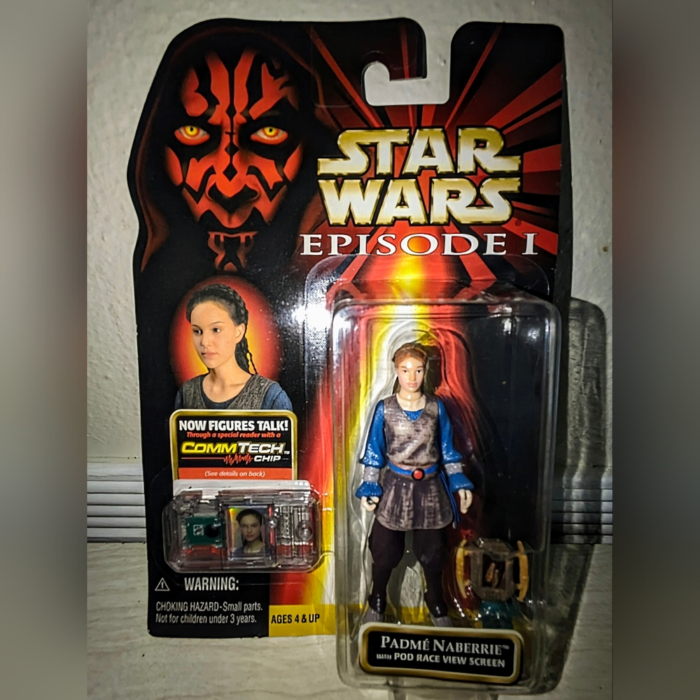 Star Wars Episode I Padmé Naberrie Action Figure 1999 NIB - Rare, Vintage, MOC